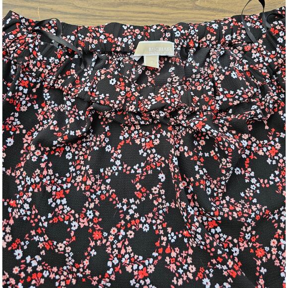 Michael Michael Kors Blouse Womens Floral Size Small Shirt(537) - Picture 7 of 8